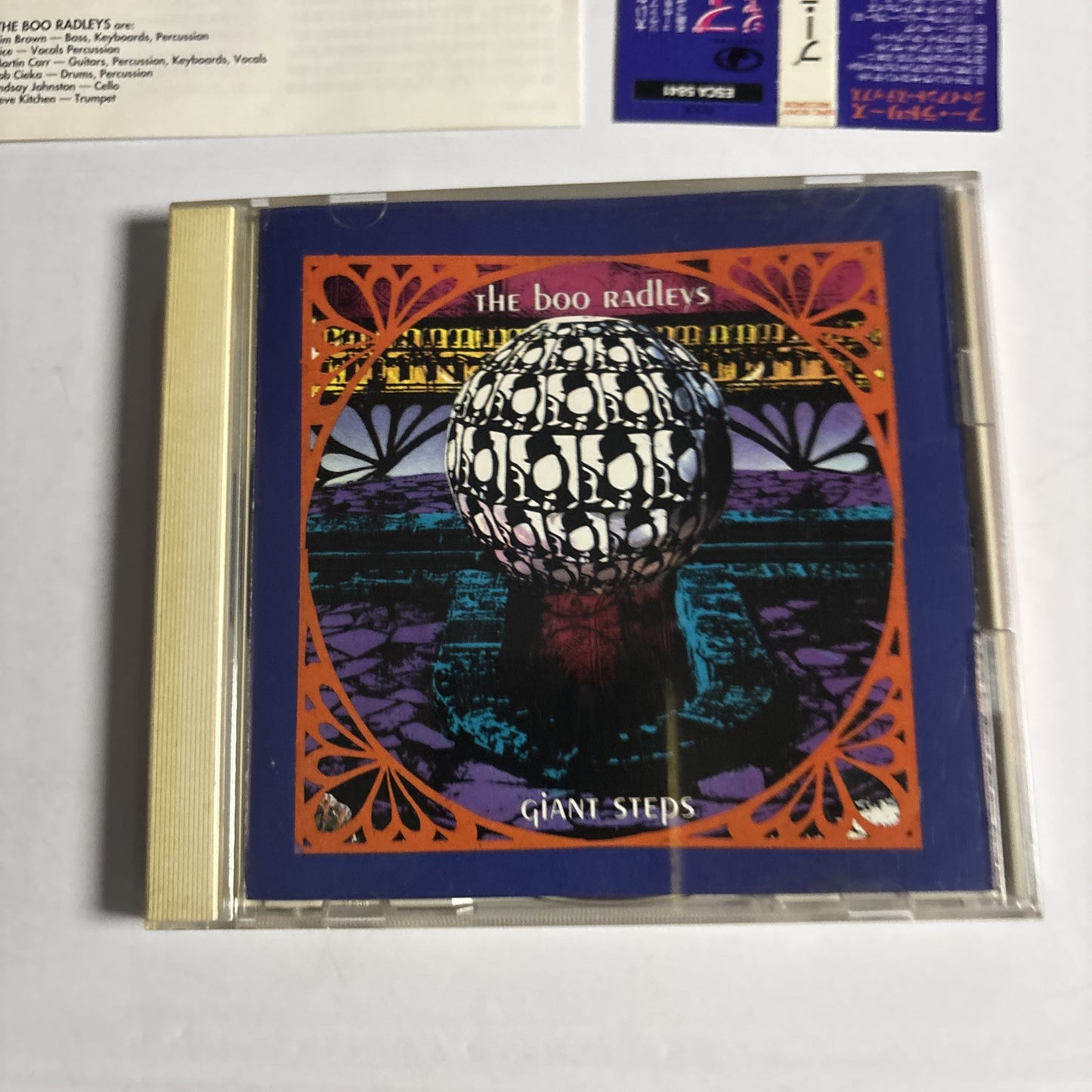 The Boo Radleys – Giant Steps (CD, 1995) Japan Bonus Track, obi ESCA 5841