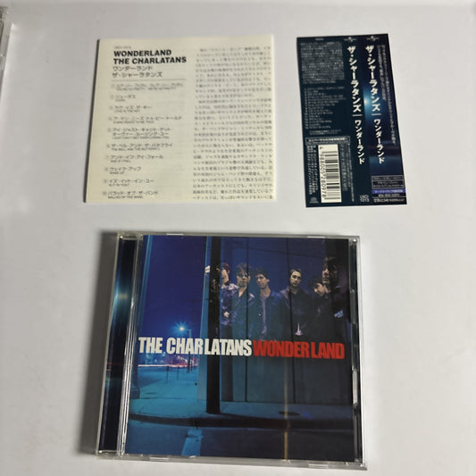 The Charlatans – Wonderland (CD, 2001) Japan Bonus Track, obi UICI-1013