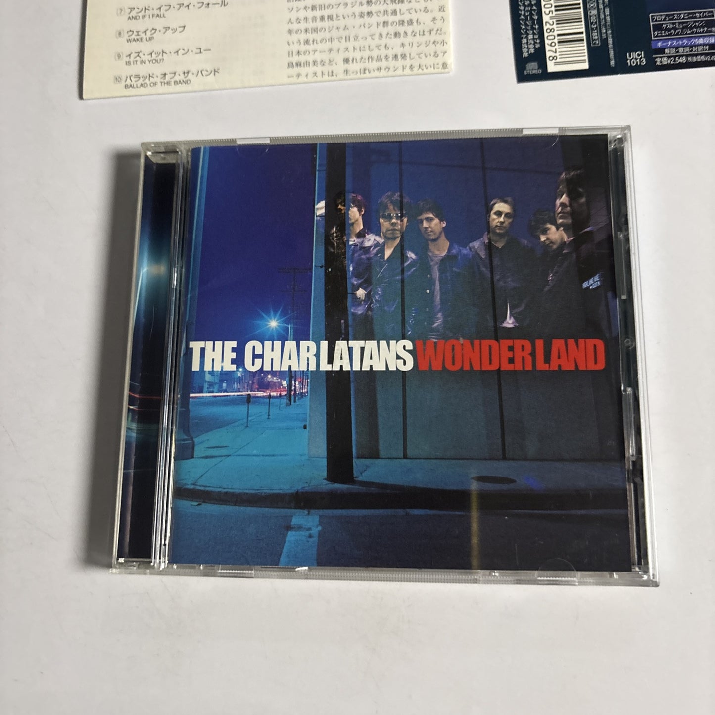The Charlatans – Wonderland (CD, 2001) Japan Bonus Track, obi UICI-1013