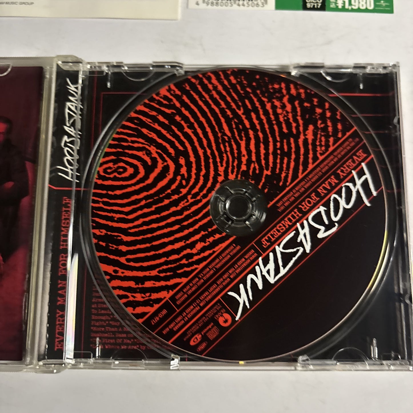 Hoobastank – Every Man For Himself (CD, 2006) Japan Bonus Track, obi UICO-9717