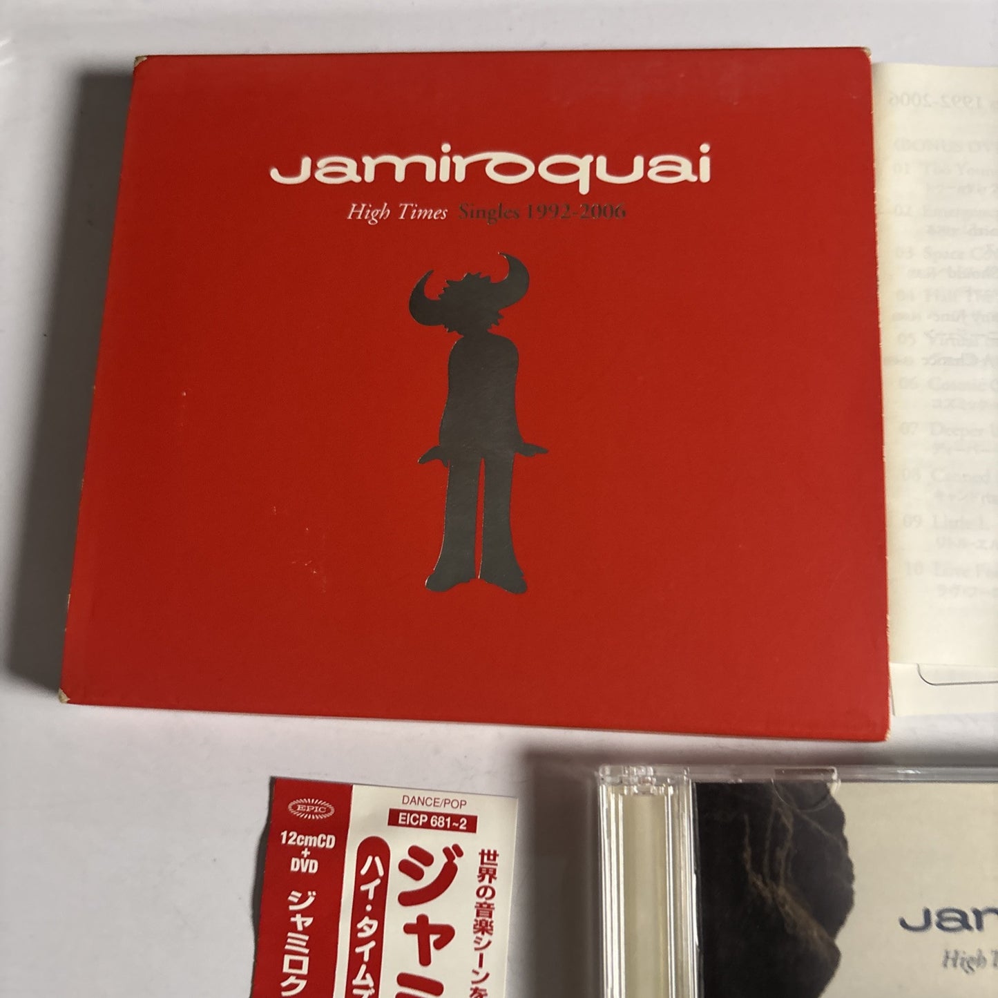 Jamiroquai – High Times Singles 1992-2006 (CD + DVD, 2006, 2-Disc) Japan obi