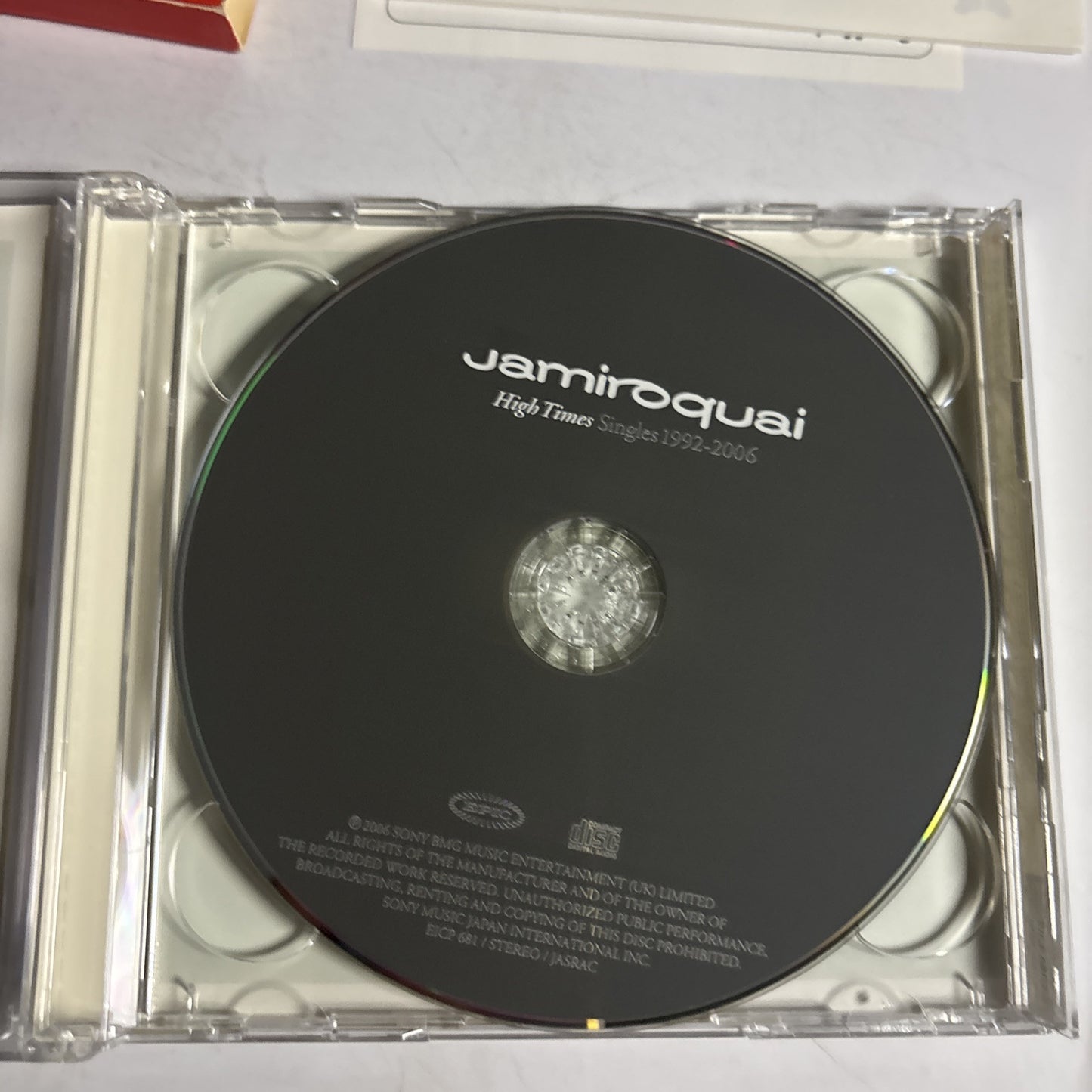 Jamiroquai – High Times Singles 1992-2006 (CD + DVD, 2006, 2-Disc) Japan obi