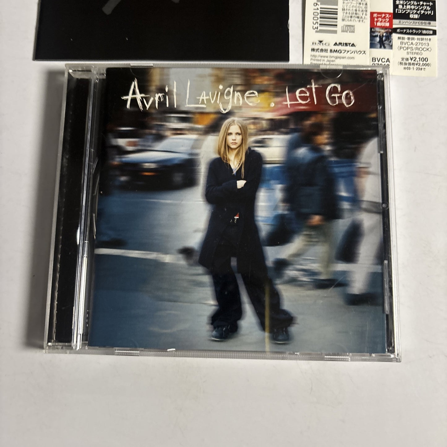 Avril Lavigne – Let Go (CD, 2002) Japan Bonus Track, obi BVCA-27013
