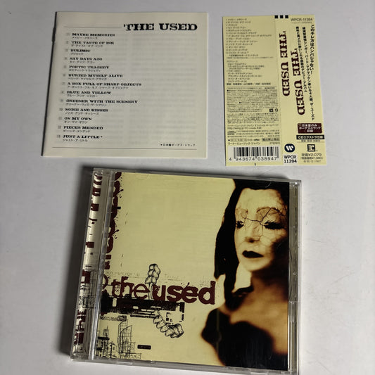 The Used – The Used (CD, 2002) Japan Bonus Track, obi WPCR-11394