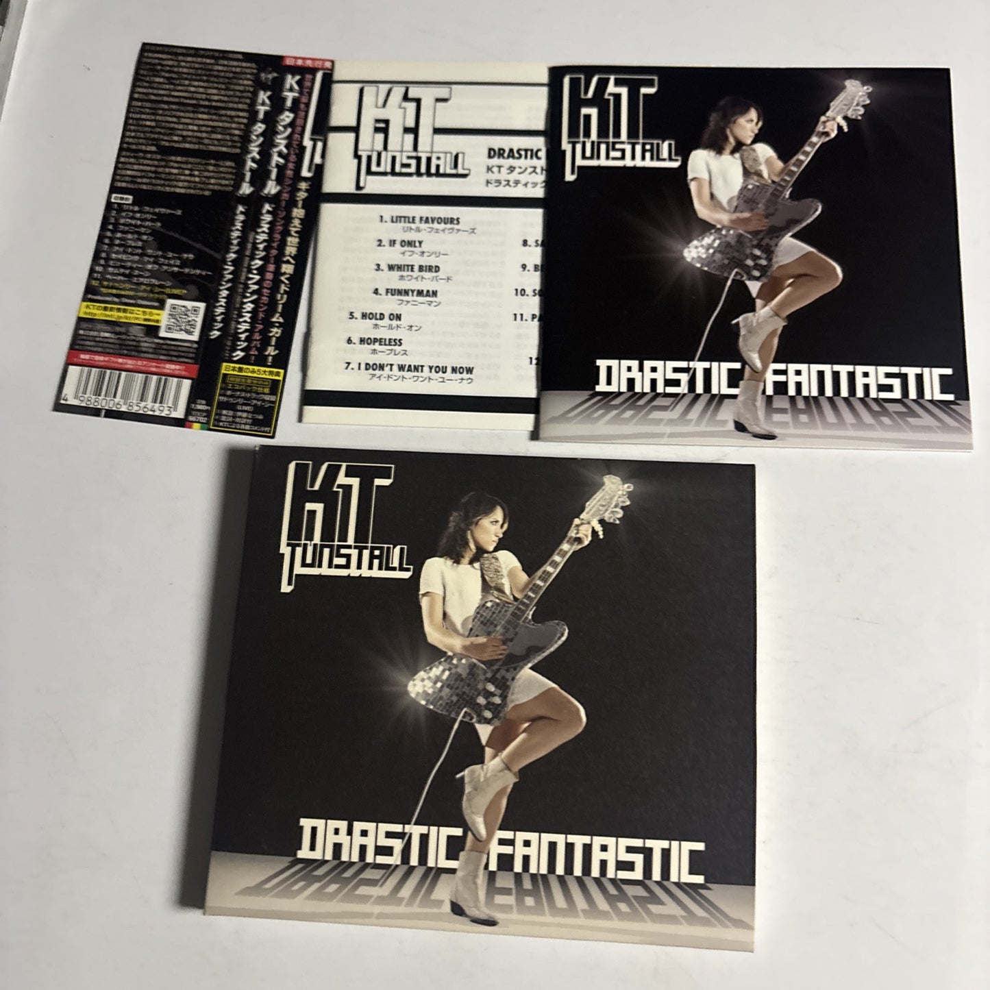 KT Tunstall – Drastic Fantastic (CD, 2007) Japan Bonus Track obi  Digipak