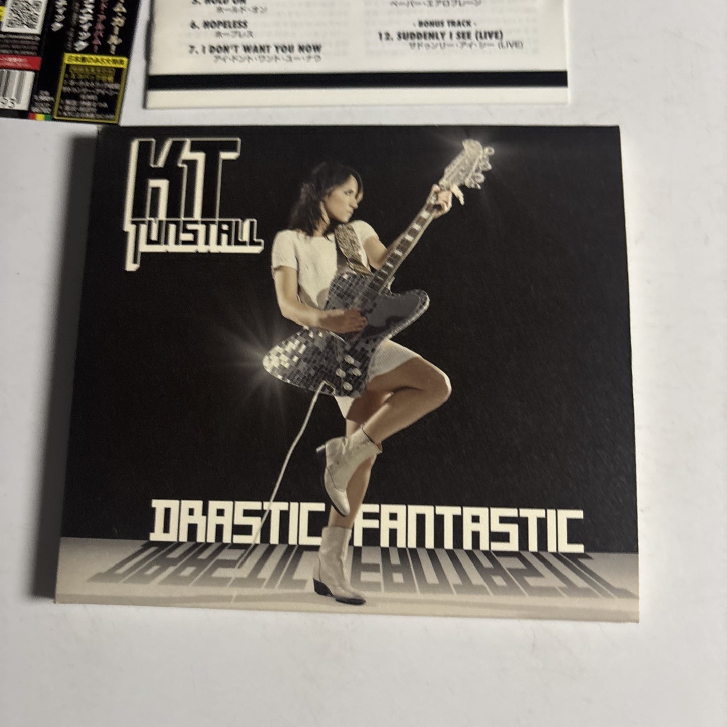 KT Tunstall – Drastic Fantastic (CD, 2007) Japan Bonus Track obi  Digipak