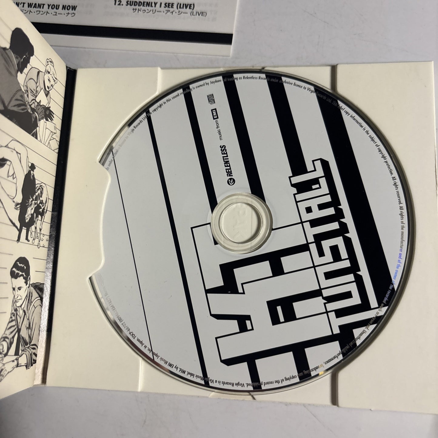 KT Tunstall – Drastic Fantastic (CD, 2007) Japan Bonus Track obi  Digipak