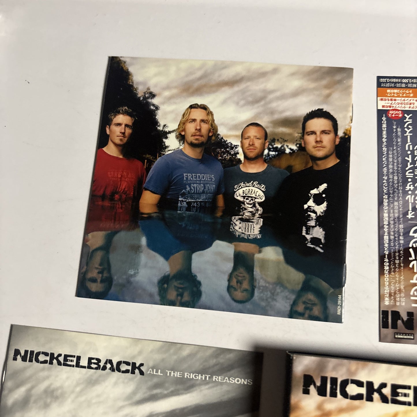 Nickelback – All The Right Reasons (CD + DVD, 2007 2-Disc) Japan obi DVD Digipak