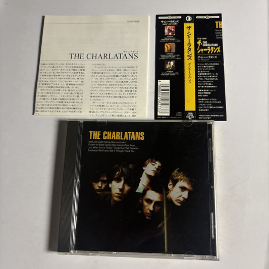 The Charlatans – The Charlatans (CD, 1995) Japan Bonus Track, obi TKCB-70609