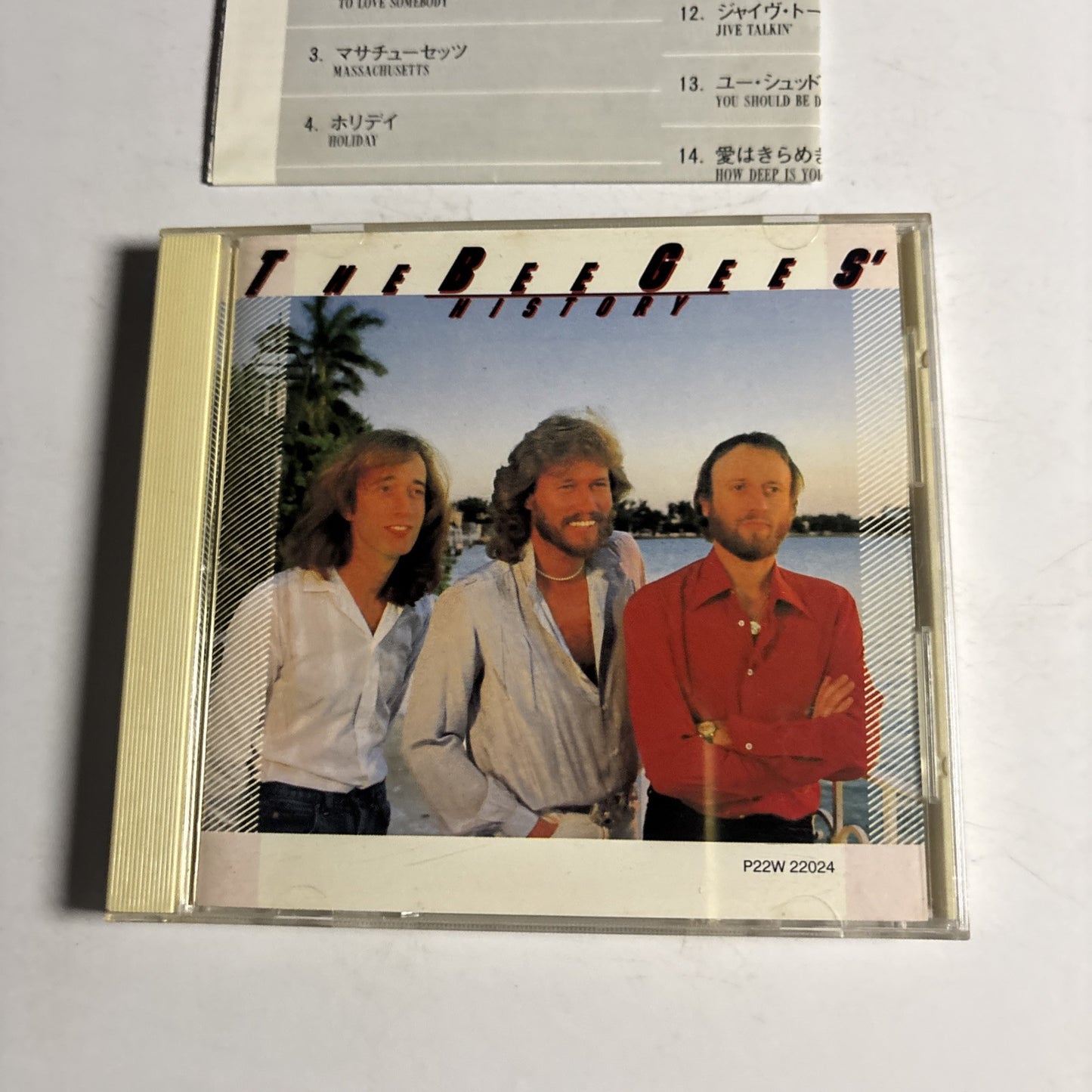 The Bee Gees – History (CD, 1989) Japan P22W 22024