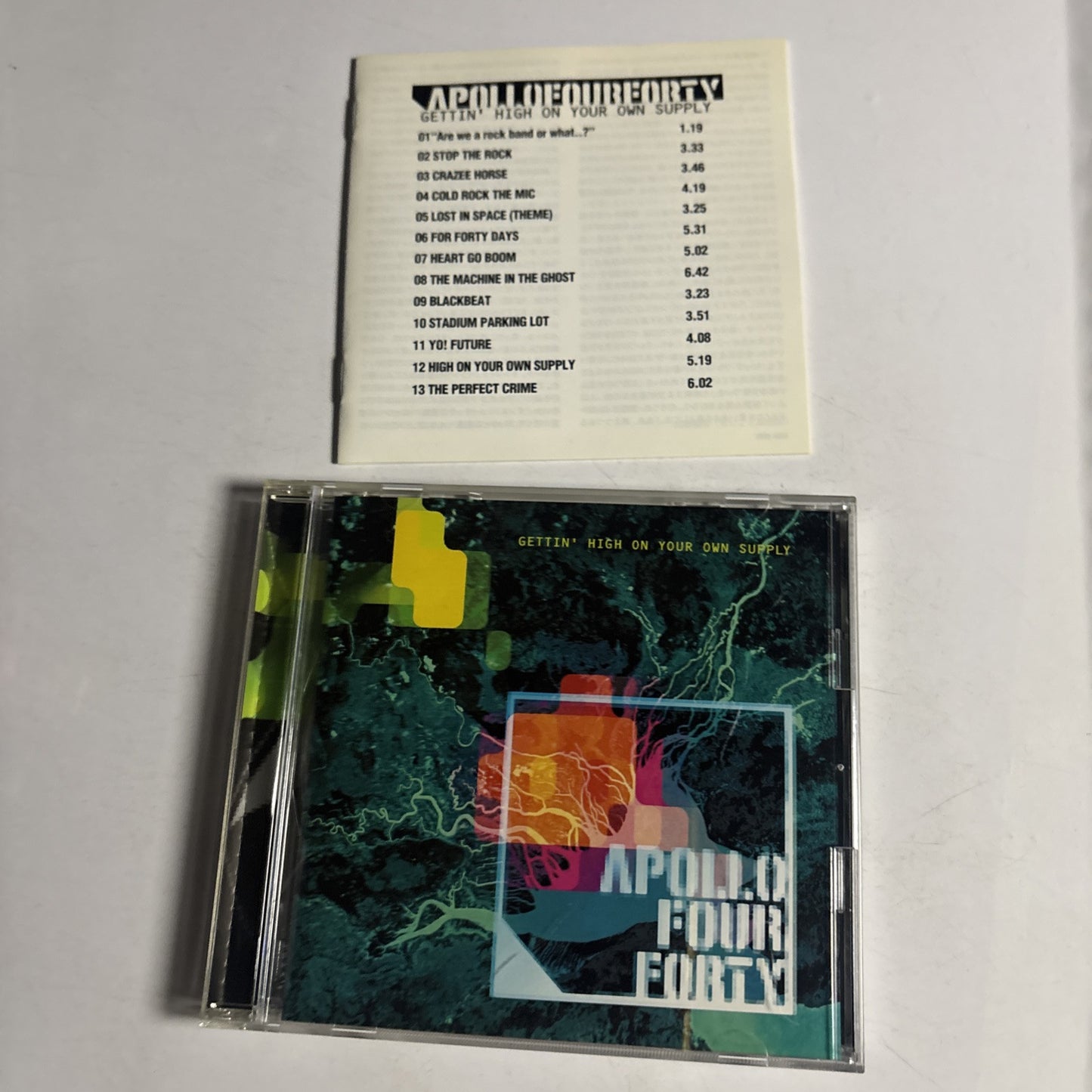 Apollo Four Forty – Gettin' High On Your Own Supply (CD, 1999) Japan ESCA 8055