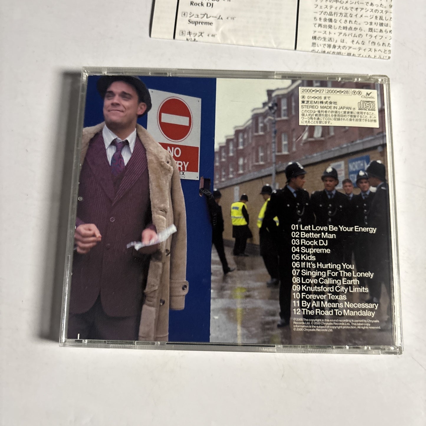 Robbie Williams – Sing When You're Winning (CD, 2000) Japan TOCP-65471