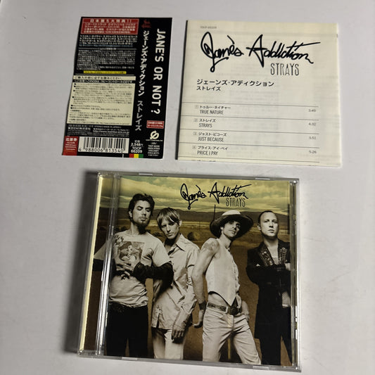 Jane's Addiction – Strays (CD, 2003) Japan Bonus Track, obi TOCP-66209