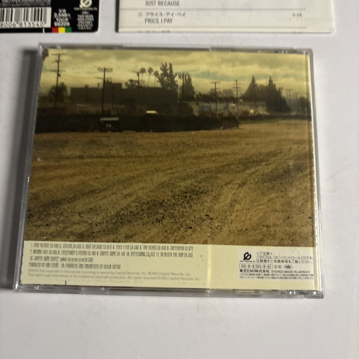 Jane's Addiction – Strays (CD, 2003) Japan Bonus Track, obi TOCP-66209