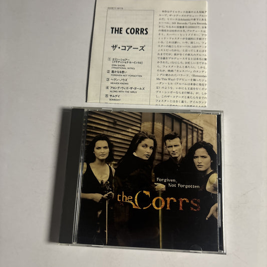 The Corrs – Forgiven, Not Forgotten (CD, 1995) Japan Bonus Track AMCY-913