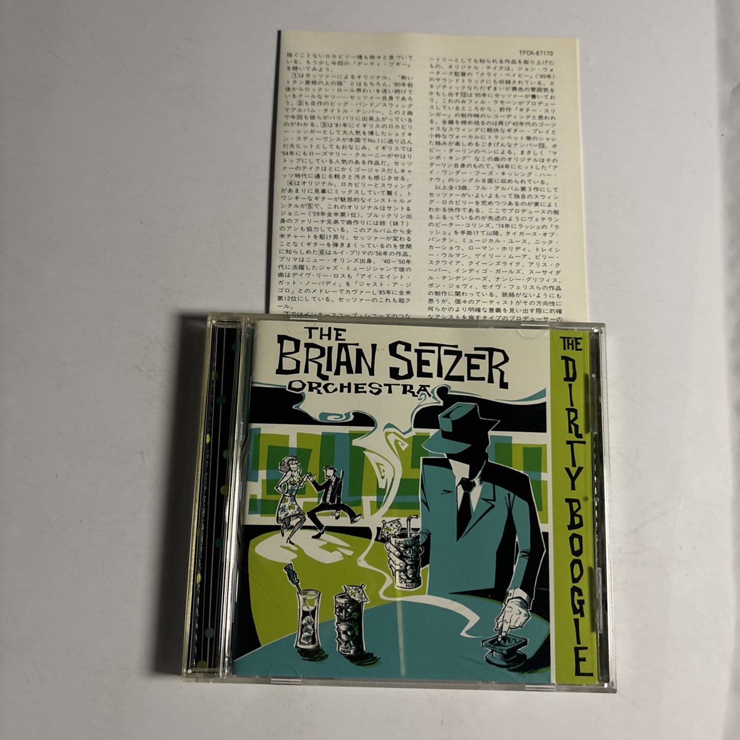 The Brian Setzer Orchestra – The Dirty Boogie (CD, 1999) Japan Bonus Track