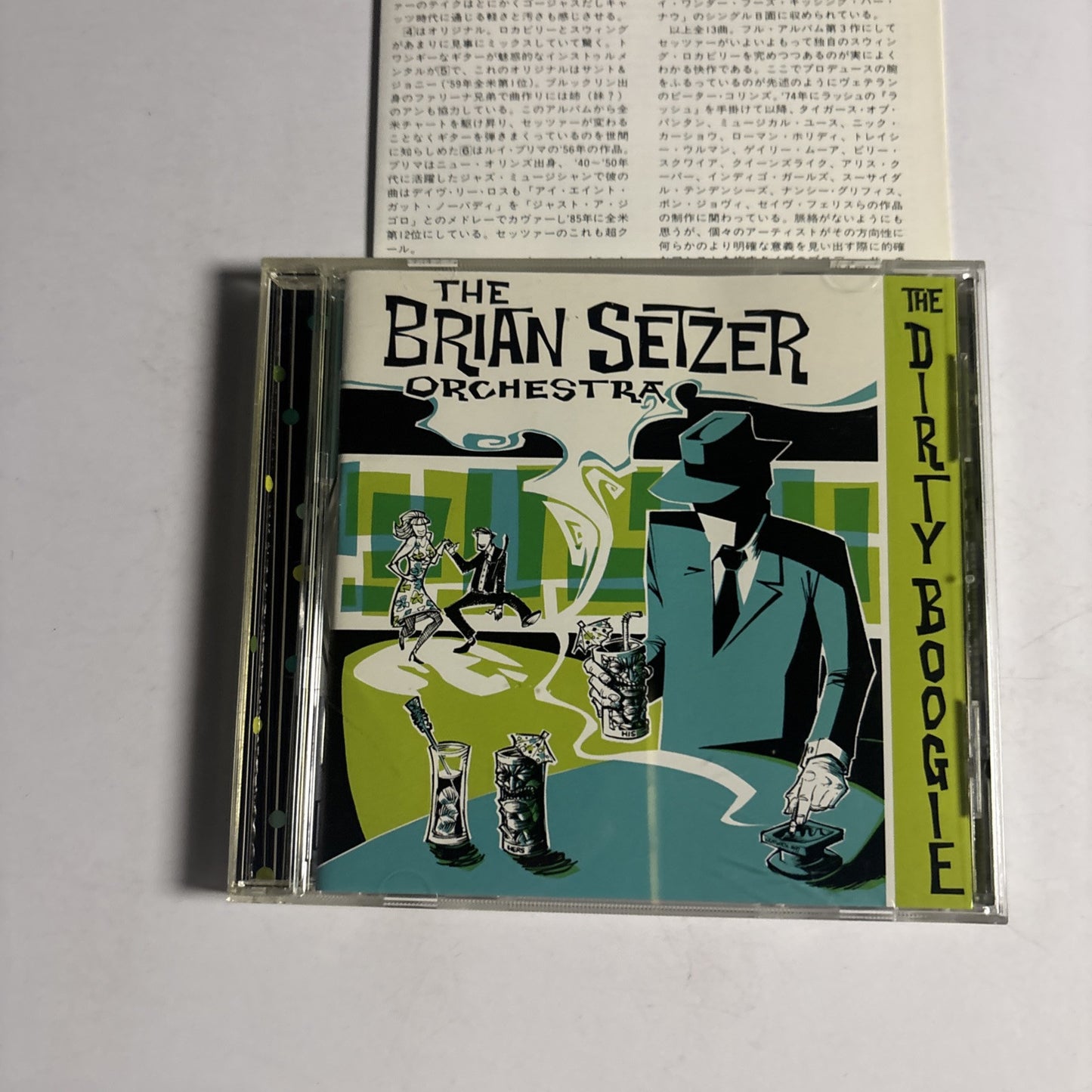 The Brian Setzer Orchestra – The Dirty Boogie (CD, 1999) Japan Bonus Track