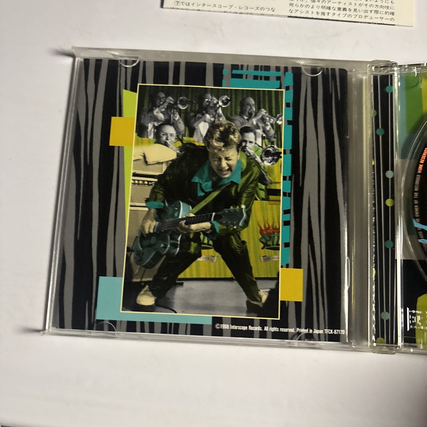 The Brian Setzer Orchestra – The Dirty Boogie (CD, 1999) Japan Bonus Track