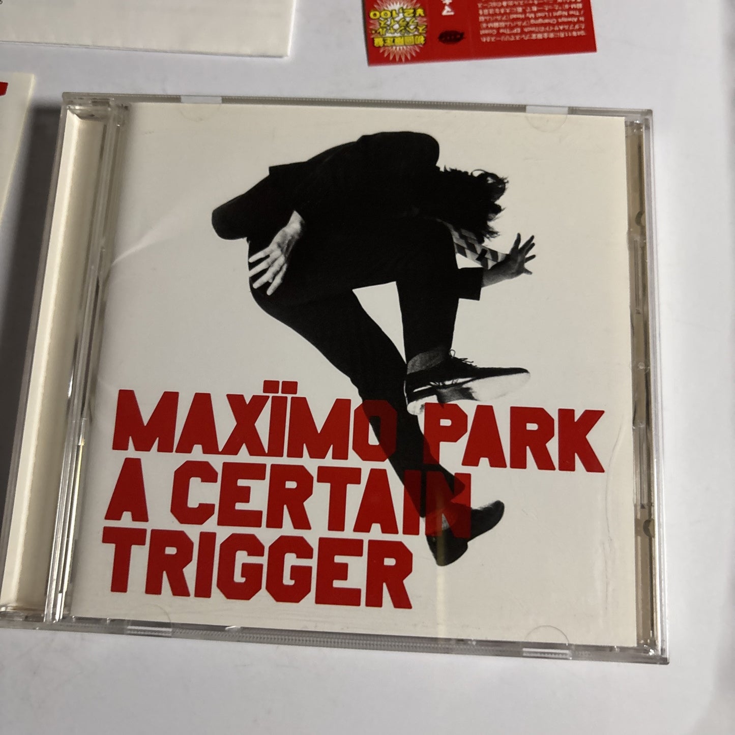 Maxïmo Park – A Certain Trigger (CD, 2005) Sticker, Japan Bonus Track, obi