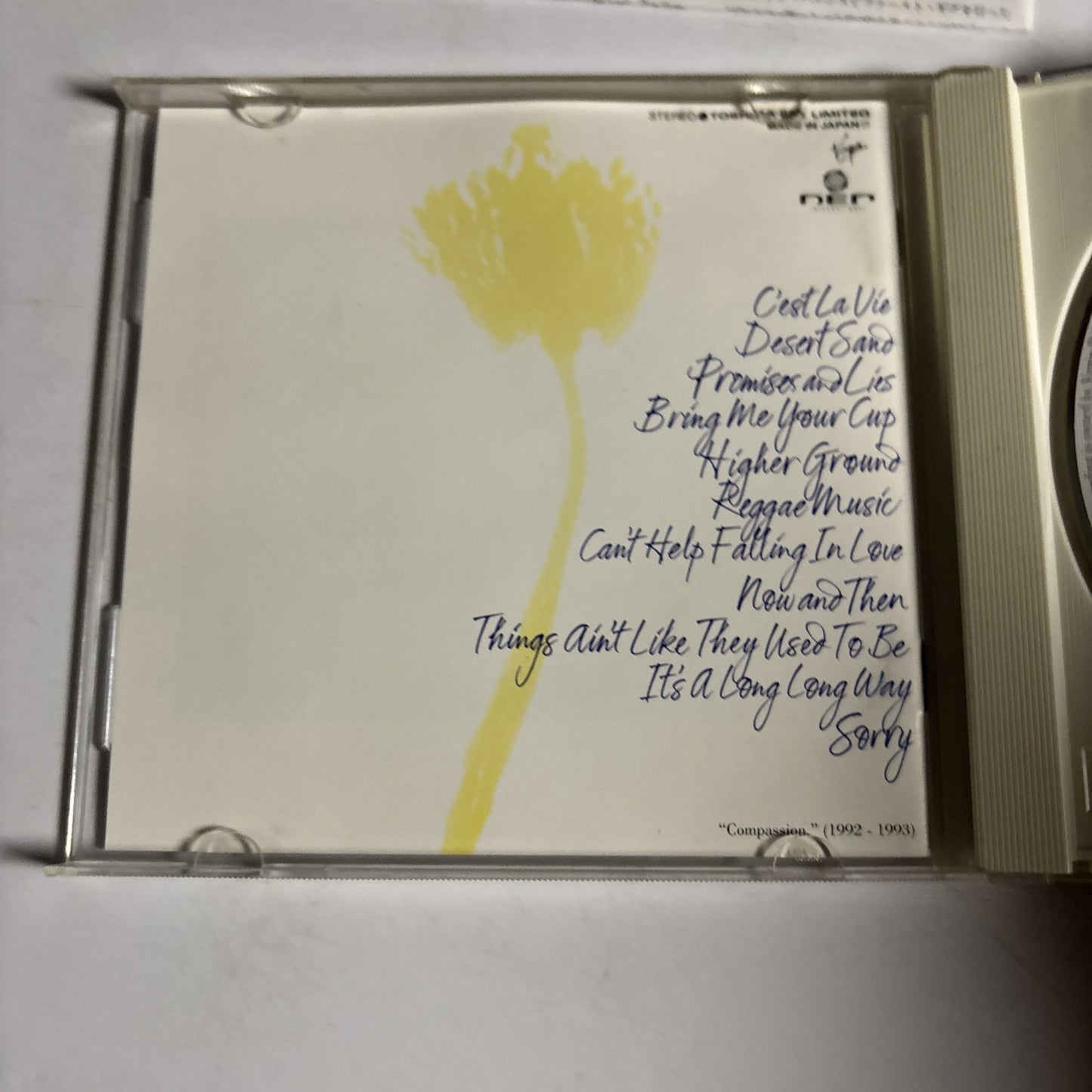 UB40 – Promises And Lies (CD, 1993) Japan VJCP-28163