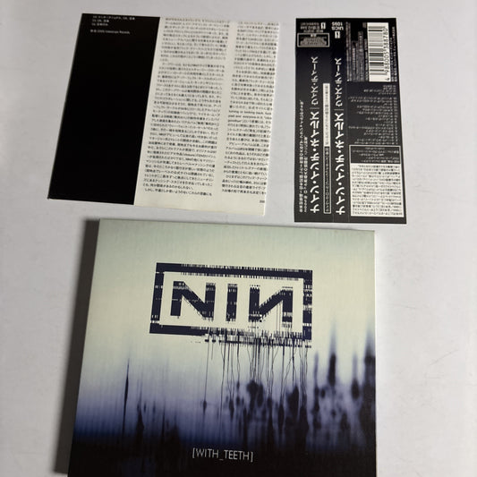 Nine Inch Nails – With Teeth (CD, 2005) Japan Bonus Track obi digipak UICS-1095