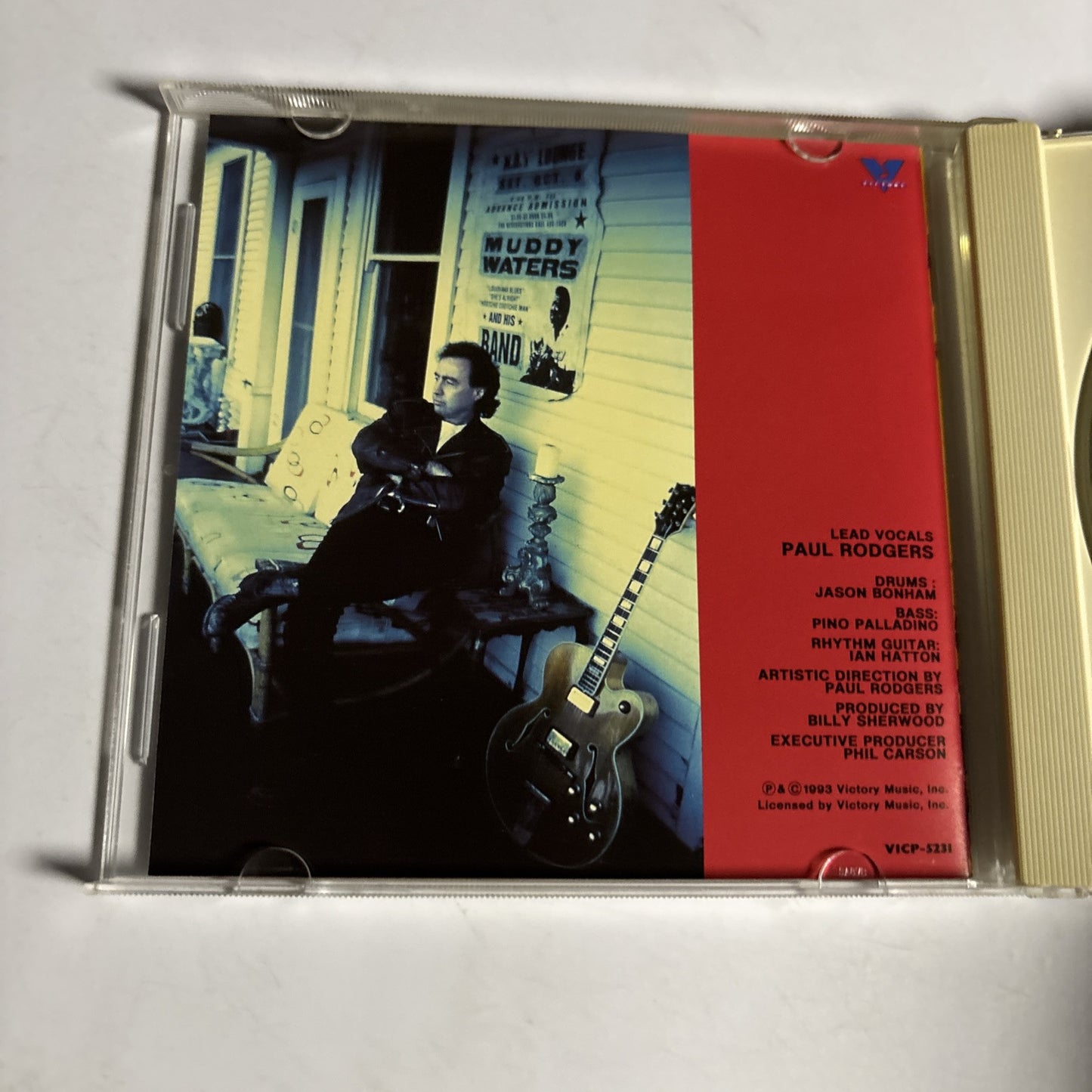 Paul Rodgers – Muddy Water Blues (A Tribute To Muddy Waters) (CD, 2006)  Japan