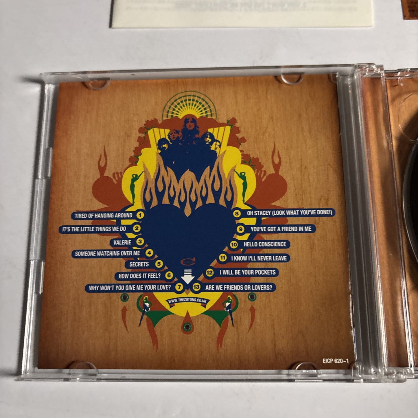 The Zutons – Tired Of Hanging Around (CD + DVD, 2006) Japan Bonus Track, obi