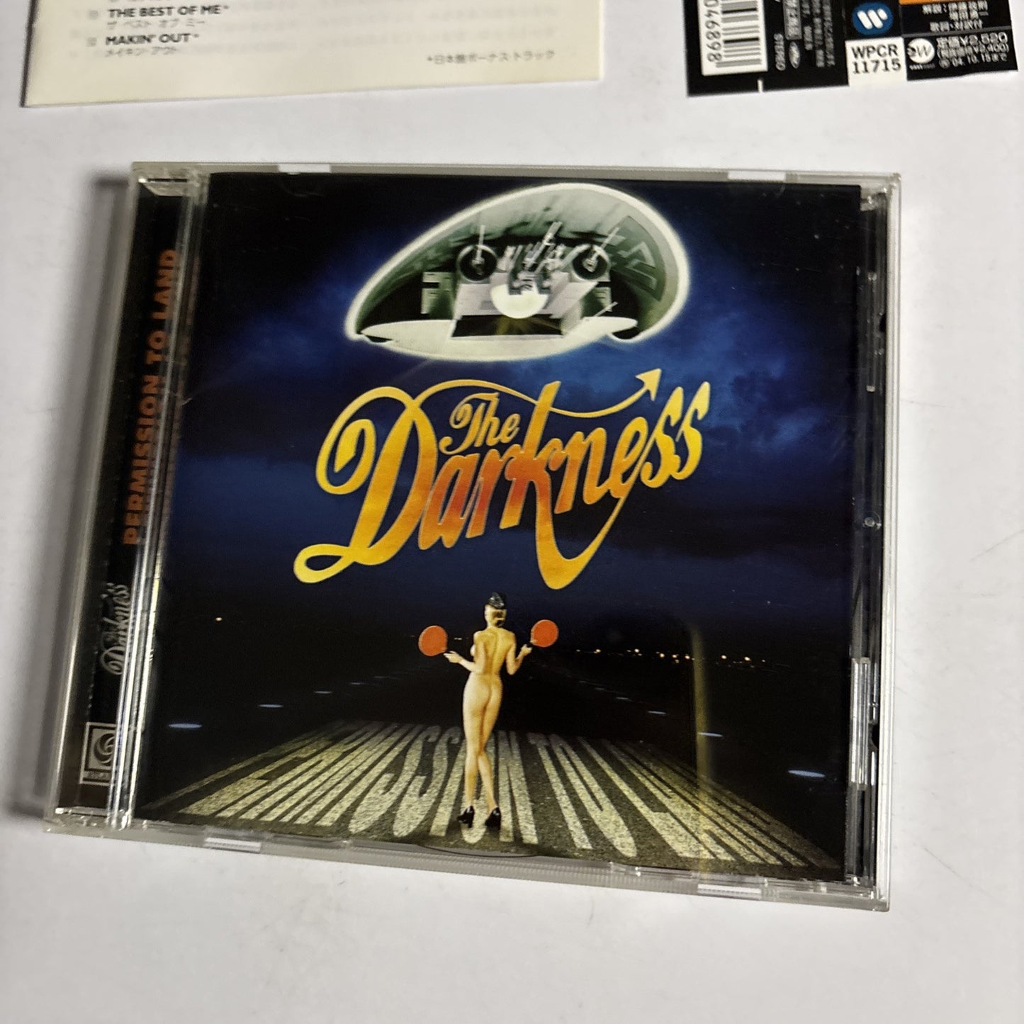 The Darkness – Permission To Land (CD, 2003) Japan obi  WPCR-11715