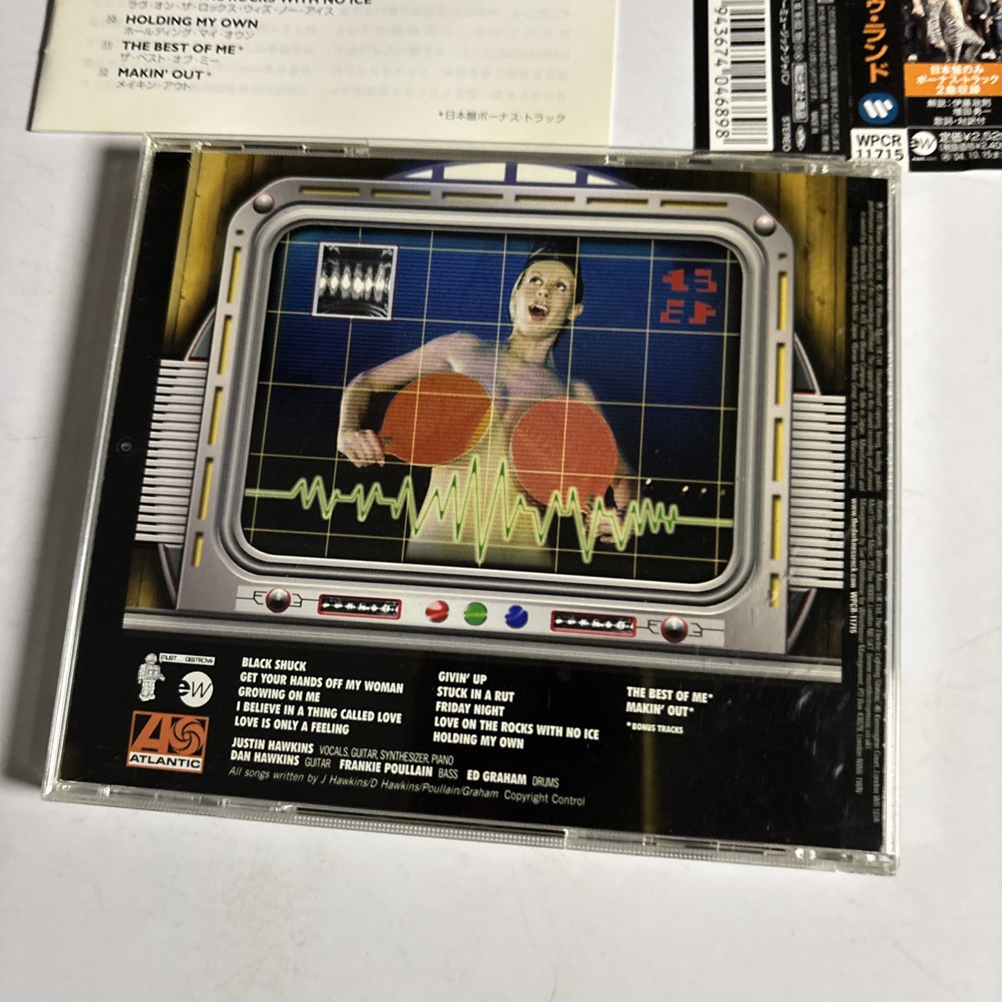The Darkness – Permission To Land (CD, 2003) Japan obi  WPCR-11715