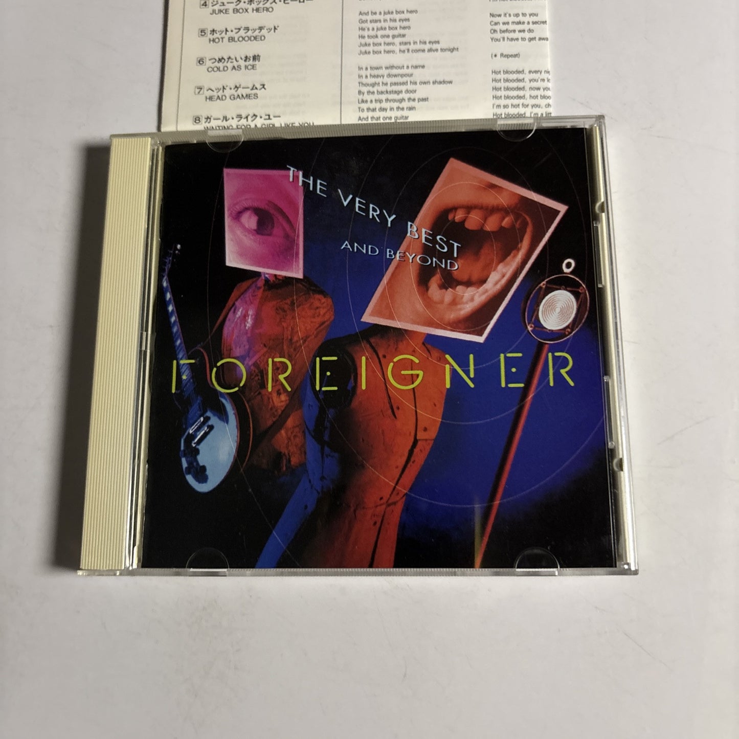 Foreigner – The Very Best...And Beyond (CD, 1998) Japan AMCY-2651