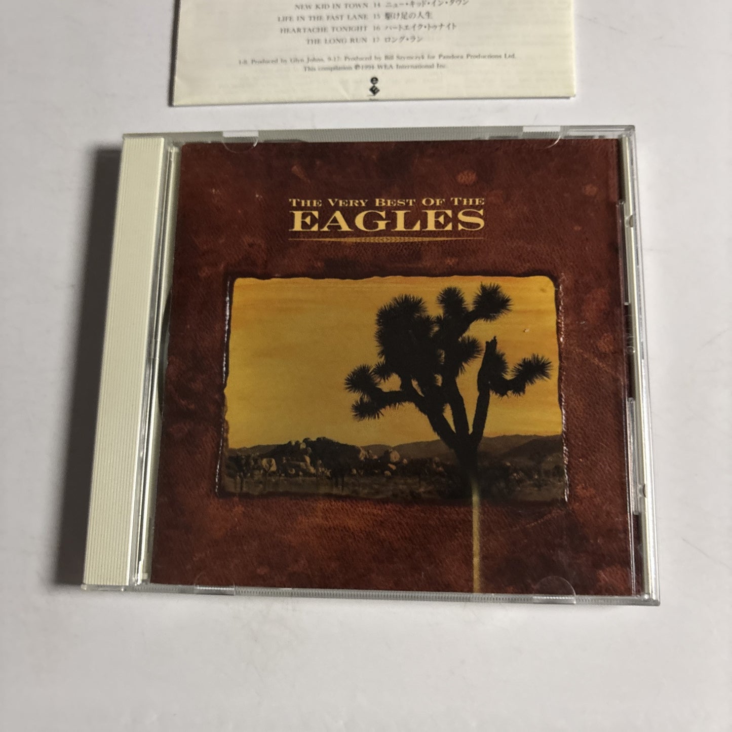 Eagles – The Very Best Of The Eagles (CD, 1994) Japan WPCR-82