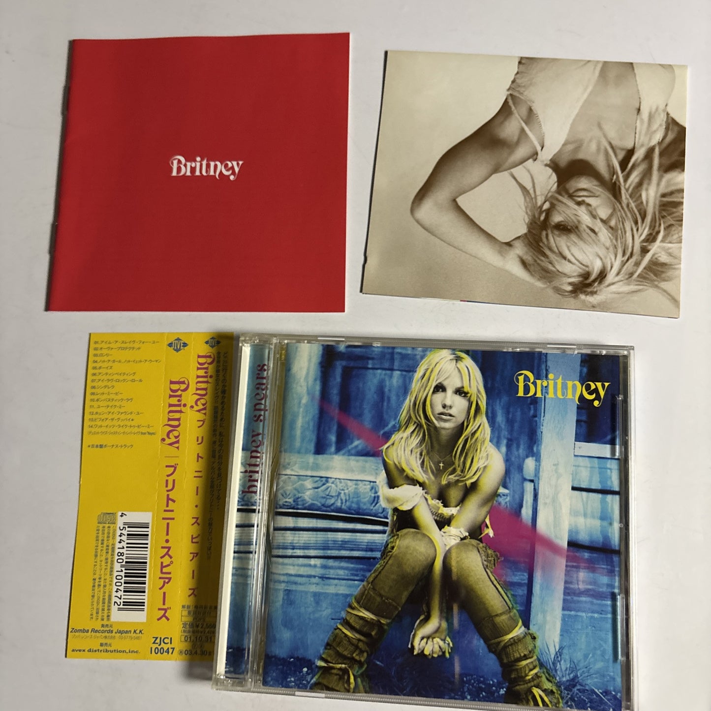 Britney Spears – Britney (CD, 2001) Japan Bonus Track, obi ZJCI-10047