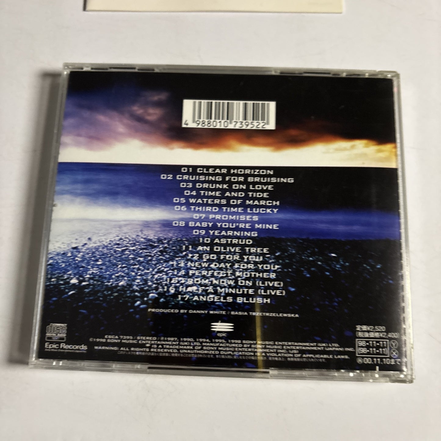 Basia – Clear Horizon: The Best Of Basia (CD, 1998) Japan ESCA 7395