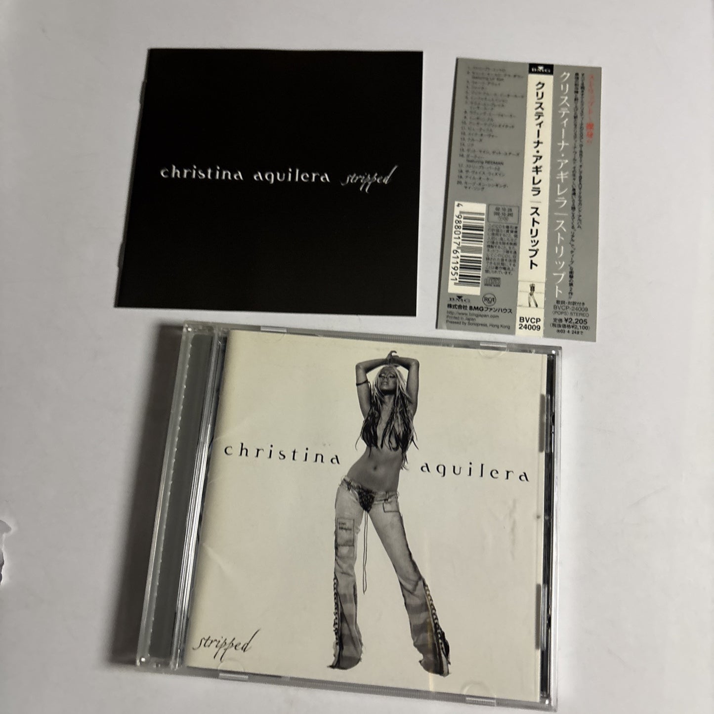 Christina Aguilera – Stripped (CD, 2002) Japan obi BVCP-24009