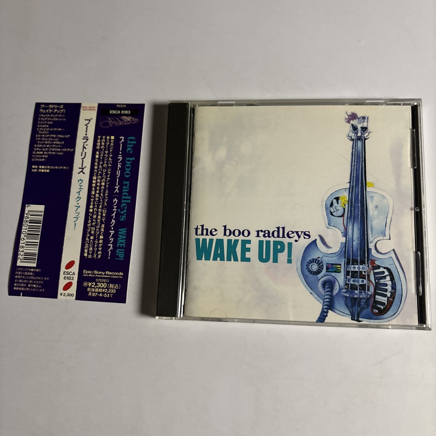 The Boo Radleys – Wake Up! (CD, 1995) Japan obi ESCA 6183
