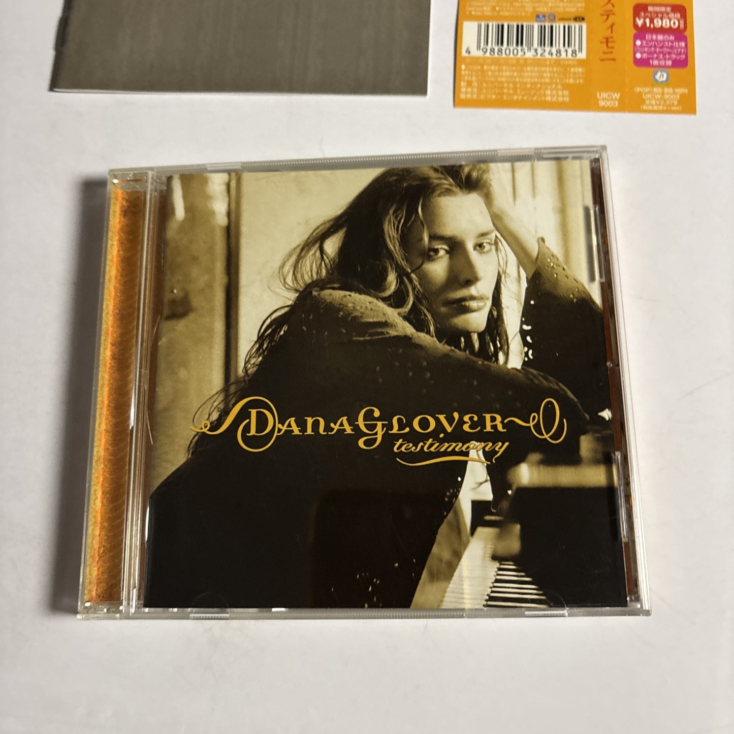 Dana Glover – Testimony (CD, 2003) Japan Bonus Track, obi UICW-9003