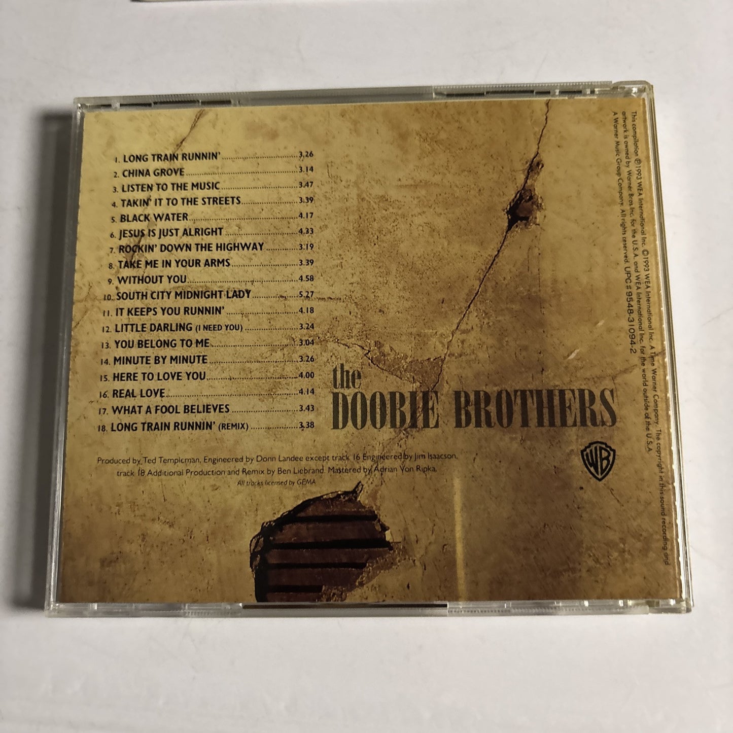 Listen To The Music: The Very Best Of The Doobie Brothers (CD, 1998) Japan