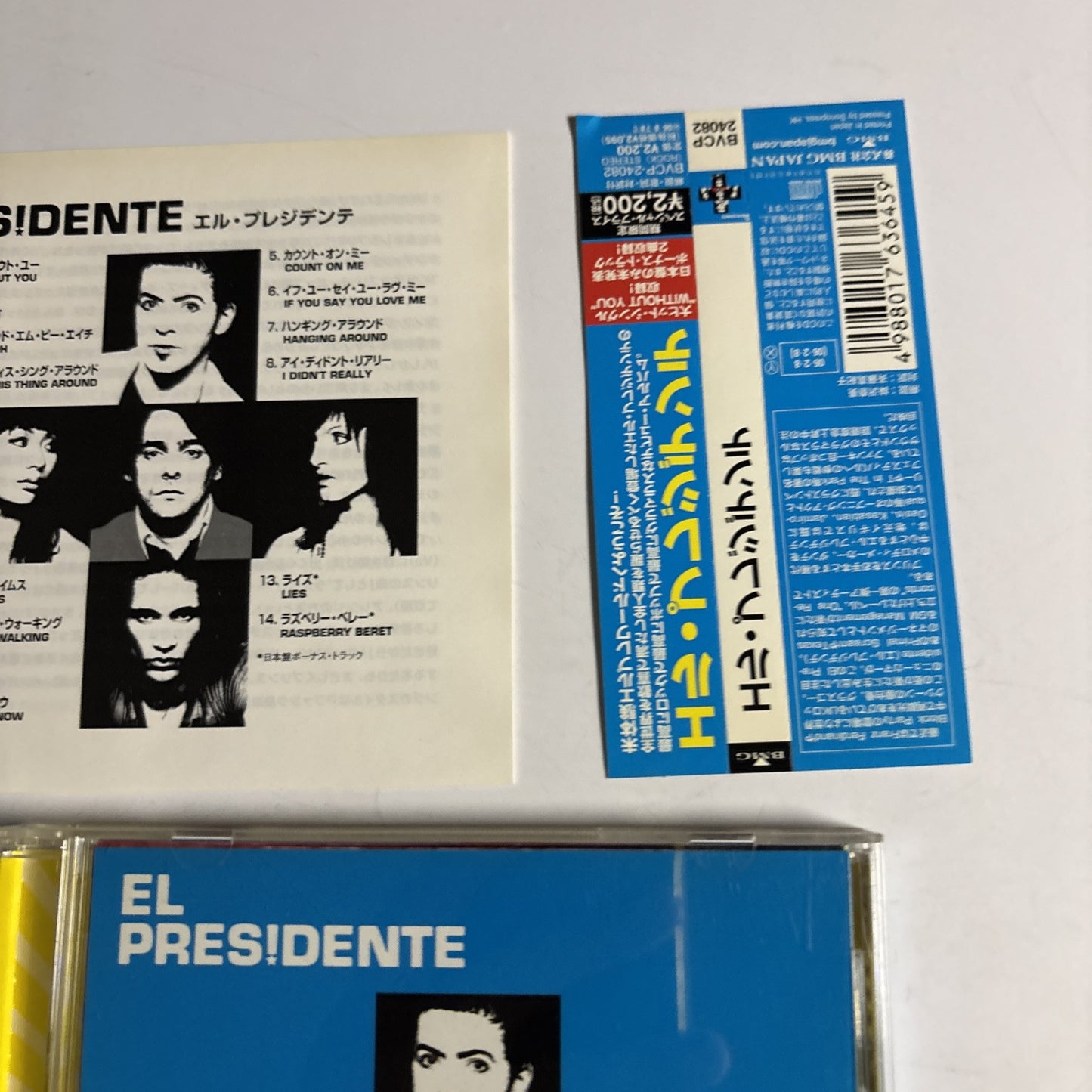 El Presidente – El Presidente (CD, 2005) Japan Bonus Track, obi BVCP-24082