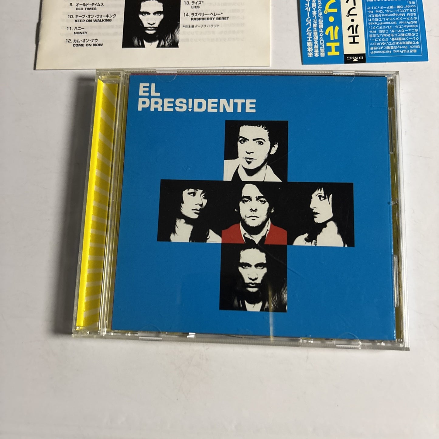 El Presidente – El Presidente (CD, 2005) Japan Bonus Track, obi BVCP-24082