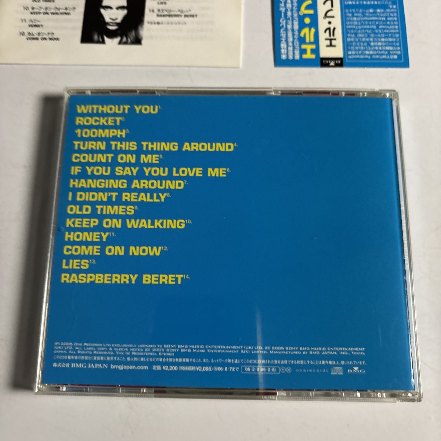 El Presidente – El Presidente (CD, 2005) Japan Bonus Track, obi BVCP-24082