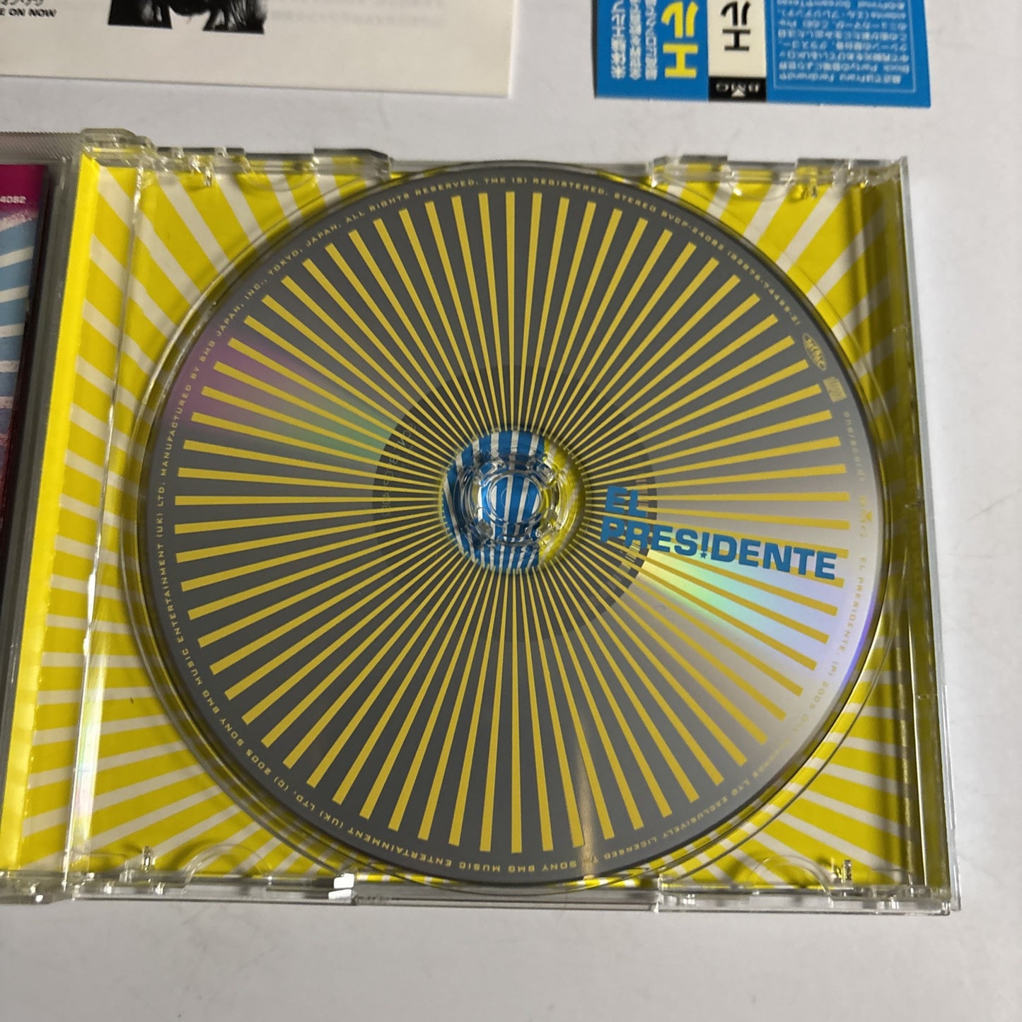 El Presidente – El Presidente (CD, 2005) Japan Bonus Track, obi BVCP-24082