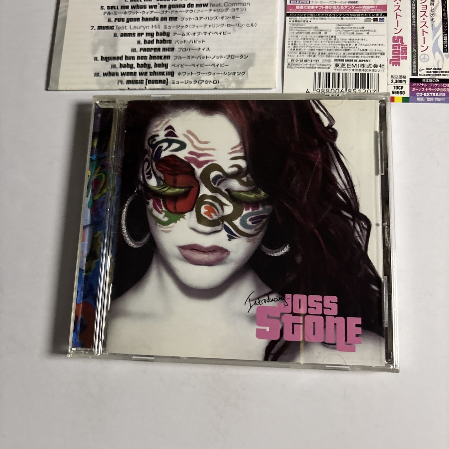 Joss Stone – Introducing Joss Stone (CD, 2007) Japan Bonus Track obi TOCP-66660