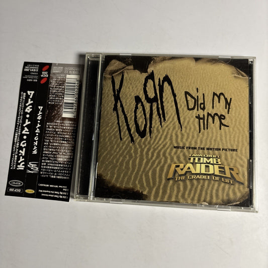 Korn – Did My Time (CD, 2003) Japan obi EICP 269