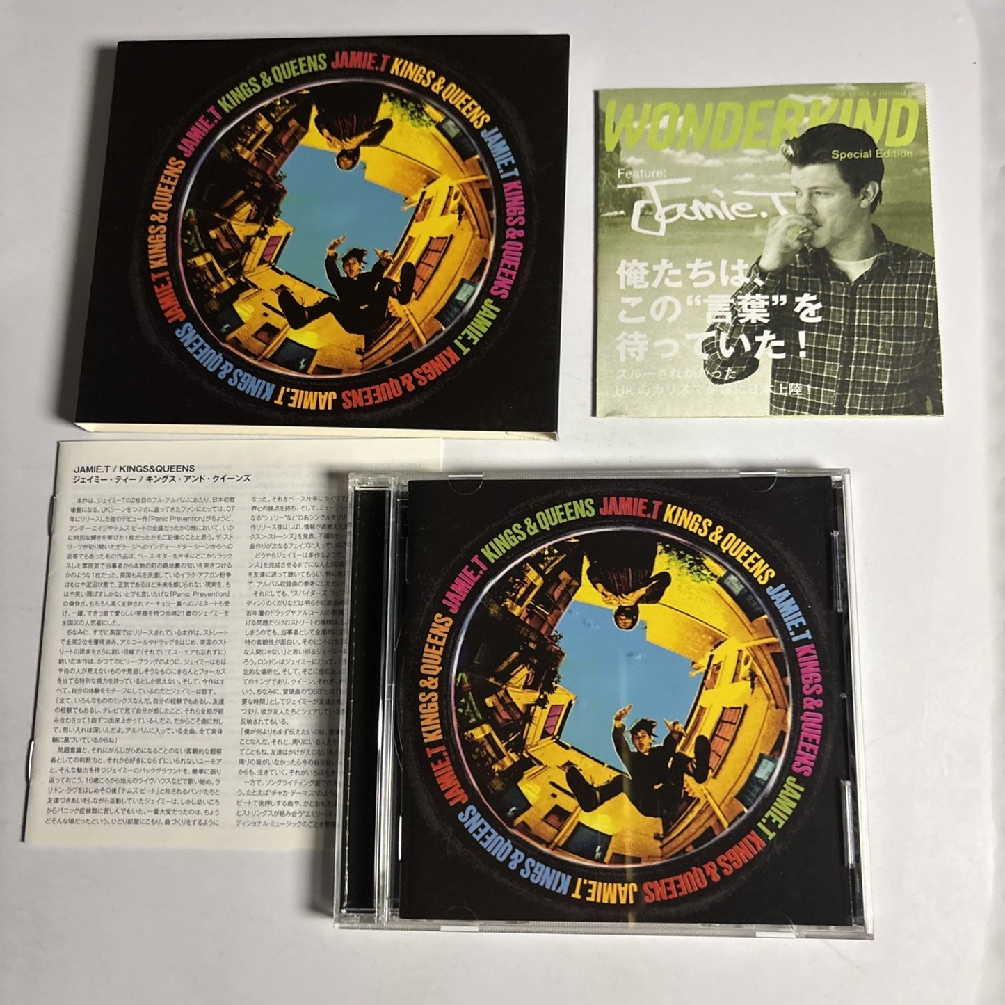Jamie T – Kings & Queens (CD, 2010) Japan Bonus Track NFCT-27189