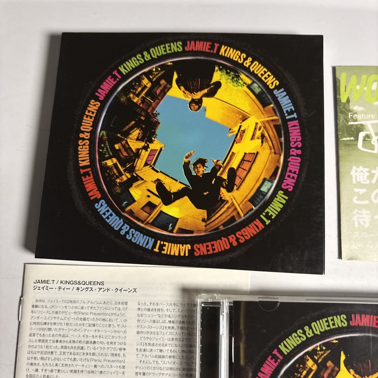 Jamie T – Kings & Queens (CD, 2010) Japan Bonus Track NFCT-27189