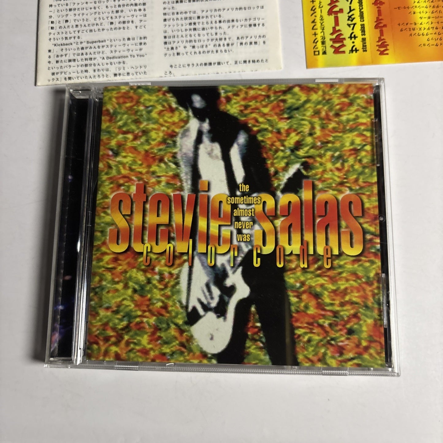 Stevie Salas Colorcode – The Sometimes Almost Never Was (CD HDCD 1998) Japan Obi