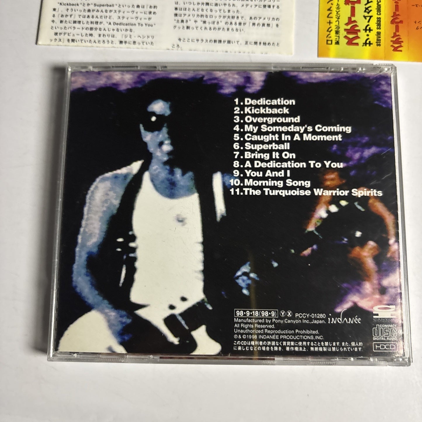 Stevie Salas Colorcode – The Sometimes Almost Never Was (CD HDCD 1998) Japan Obi