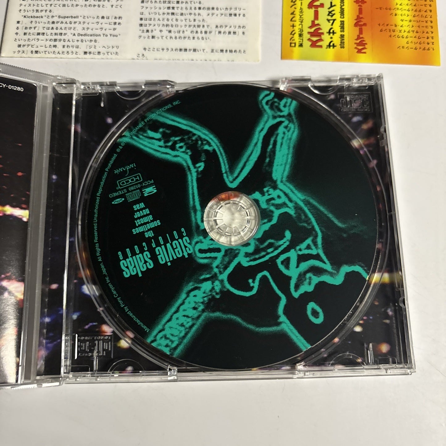 Stevie Salas Colorcode – The Sometimes Almost Never Was (CD HDCD 1998) Japan Obi