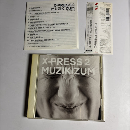 X-Press 2 – Muzikizum (CD, 2002) Japan obi EICP 97