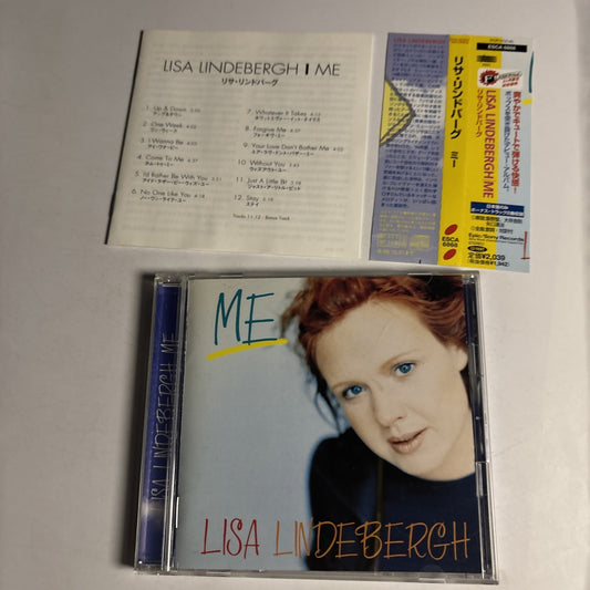 Lisa Lindebergh – Me (CD, 1997) Japan Bonus Track Obi ESCA 6868
